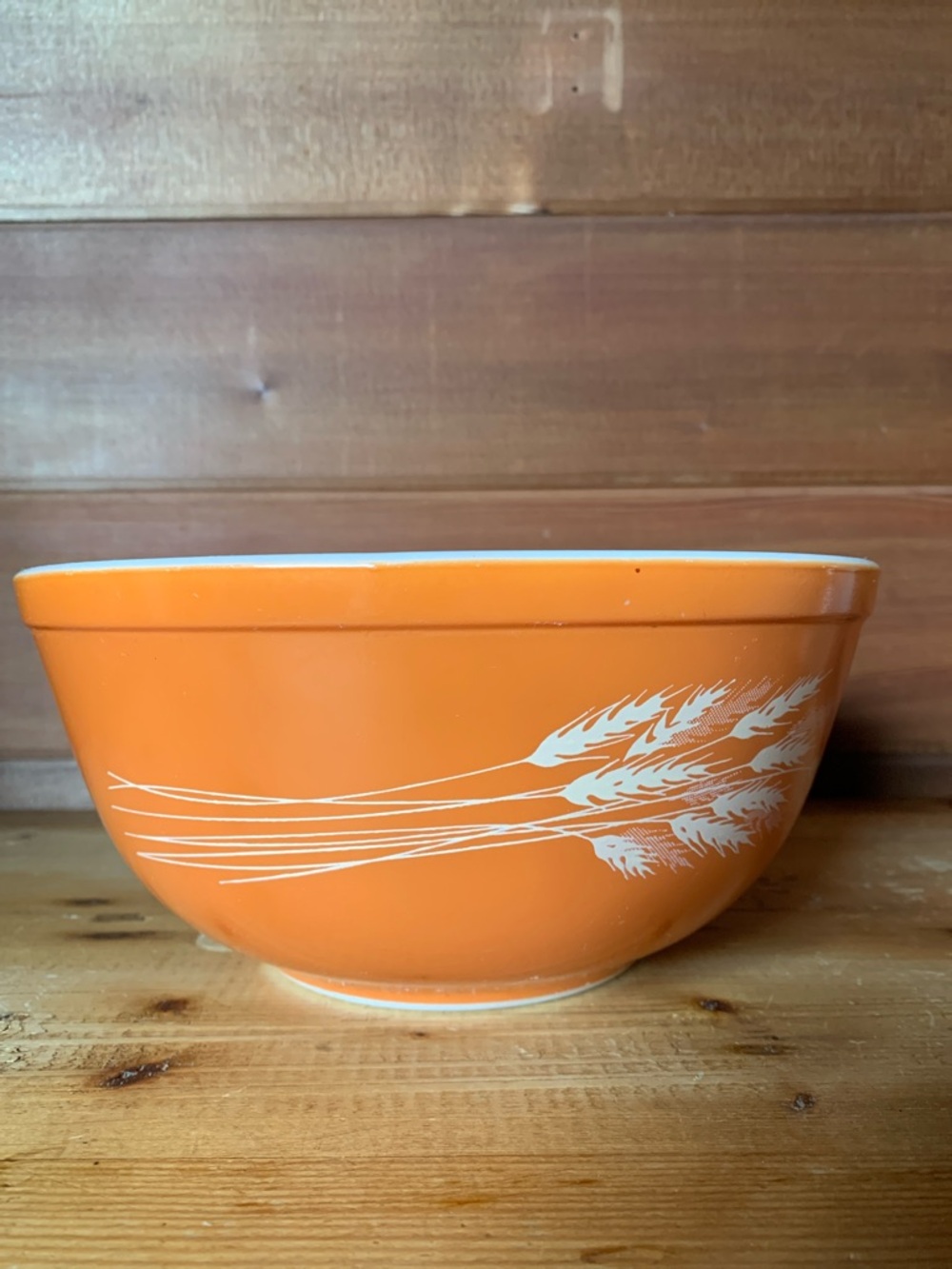Vintage Wheat PYREX Bowl